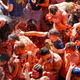 Image for article titled Photos: Spaniards mark another year by gleefully smashing each other in the face with tomatoes